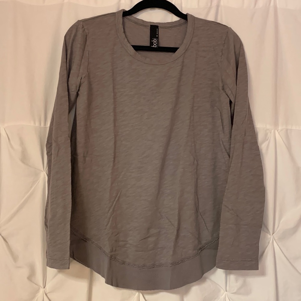Bobi Gray Long Sleeve M